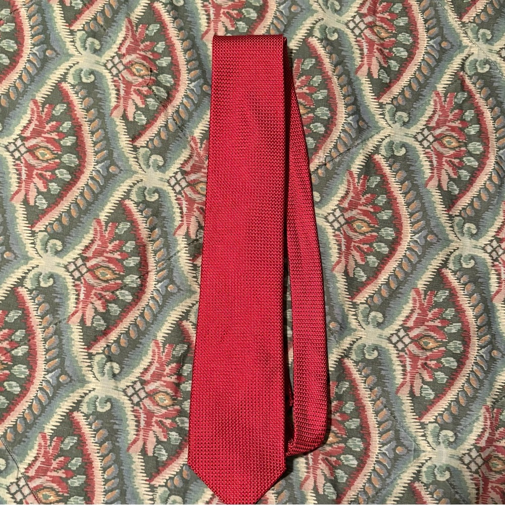 Men’s Red  IZOD Tie